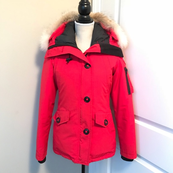 canada goose red montebello parka canada goose red montebello parka